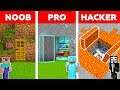 Minecraft NOOB vs PRO vs HACKER: HIDDEN HOUSE BUILD CHALLENGE in Minecraft / Animation