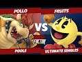 SF8 SSBU - Pollo (Bowser) Vs. Fruits (Pac-Man) Smash Ultimate Tournament Pools