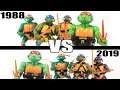 TMNT Gamestop Retro Figures 4-Pack  |  Comparing to 1988 Vintage Releases