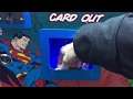 UK ARCADES COIN PUSHER TICKET REDEMPTION ARCADE MACHINE DC SUPERHEROES  1000'S OF CARDS