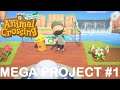 Life in Animal Crossing: New Horizons - New MEGA Project! #1