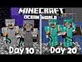 Minecraft Survival...But Its An Ocean Only World Day (10 - 20) With @alpahplays7046
