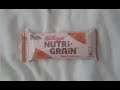 Nutri Grain Bar Strawberry Flavour Taste Test