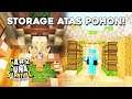Storage Room Atas Pohon & Desain Mob Spawner! - Minecraft Survival Pocket Edition