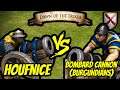 200 Houfnice vs 200 (Burgundians) Bombard Cannons | AoE II: Definitive Edition