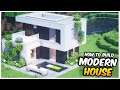 Minecraft: How to Build a Modern House | Modern Survival Starter House Tutorial