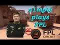 s1mple POV (Na`Vi) plays FACEIT Pro League (FPL) / 25 October 2020