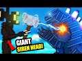 SIREN HEAD with MJOLNIR vs GODZILLA People Playground