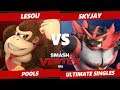 Smash Vertex Pools - WF | LeSou (Donkey Kong) Vs. SF | Skyjay (Incineroar) Smash Ultimate - SSBU