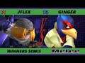 S@X 404 Online Winners Semis - Ginger (Falco) Vs. Jflex (Sheik) Smash Melee - SSBM