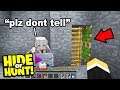 FINDING the most SECRET minecraft base on the SERVER! - Hide Or Hunt #7