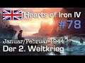 Let's Play Hearts of Iron 4 - Großbritannien #78: WW2 - Januar/Februar 1944 ( Elite / AI-Mod)