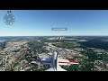 Microsoft Flight Simulator - Boeing T-45c Flight over Moscow