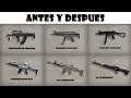 ¿Que Tanto han cambiado las armas después de la Actualización?