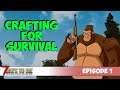 7 Days To Die Crafting For Survival Ep.1 (ALPHA 18)