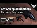 EVE Online - Relaxing Burners with Asklepian implants