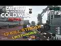I got a 12 Kill Streak using the LW3 in Call of Duty Cold War Alpha PS4