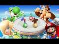 Mario Party 10 Minigames #83 Rosalina vs Yoshi vs Mario vs Donkey kong