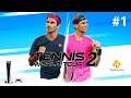 Tennis World Tour 2 - Tutorial Missions | PlayStation 5  (4K 60FPS HDR Gameplay) #1