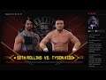 WWE 2K17 - Seth Rollins vs. Tyson Kidd Table (NXT Takeover: Brooklyn)
