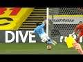 YELLOW CARD DIVES IN FOOTBALL