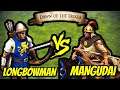 200 Elite Longbowmen vs 125 Elite Mangudai (Total Resources) | AoE II: Definitive Edition