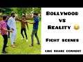 Bollywood vs Reality ๐ ~ Fight Scenes ~ Moj Takatak Reels @manish_saini ~ Dushyant Kukreja #shorts