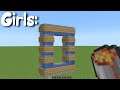 how girls and boys create a nether portal
