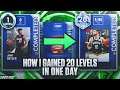 HOW I GAINED *20* LEVELS IN ONE DAY - ROAD TO GALAXY OPAL DAVID ROBINSON NBA 2K21 MYTEAM