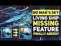 No Man's Sky New Feature Added! Create Your Own S CLASS UPGRADES & New Update (NMS LIVING SHIP)