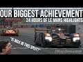 Our Biggest Sim Racing Achievement | 24 Hours Of Le Mans Highlights