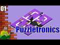 Puzzletronics - Relaxing Puzzle Game About Completing Circuits - PC Gameplay And Commentary