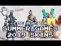 Summer Games 2019 - Overwatch - ALL Skins and Emotes - Live Reaction