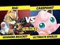 The Grind 161 - Xia! (Fox) Vs. Cakepoint (Mii Brawler, Jigglypuff) Smash Ultimate - SSBU