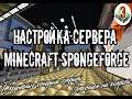 3bGamesStudio Настройка сервера Minecraft 1.12.2 (SpongeForge)