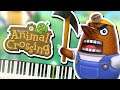 Animal Crossing New Leaf - Resetti Theme Piano Tutorial Synthesia