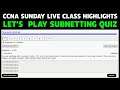 CCNA Sunday Live | Let's play Subnetting Quiz