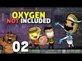 Lerdeza na construção | Oxygen Not Included #02 - Gameplay Português PT-BR