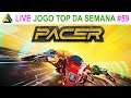 PACER ► Lukan VS Jesús na Corrida do Futuro misturando F-ZERO e WipeOut! Jogo Top da Semana #59