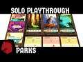 Parks Board Game | Solo Playthrough | Quarantine Edition