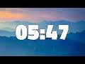 5 MINUTES AND 47 SECONDS TIMER COUNTDOWN [347 seconds - 5:47]