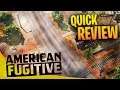 American Fugitive Review - A flawed but solid open world GTA like game