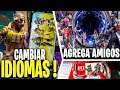 APEX LEGENDS MOBILE CAMBIAR IDIOMA + AGREGAR AMIGOS ! PARTIDAS EQUIPO PARTY GAMEPLAY ANDROID / iOS