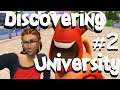 Discovering University!  #2 | Stop following me, Kobe! | Sims 4 Modded Gameplay