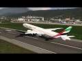 Emirates 777-300ER take off Innsbruck Austria ++ Aerofly FS 2 ++