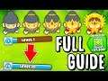 FASTEST Way to Get Hero XP! Full Guide for *ALL HEROES* in Bloons TD 6!