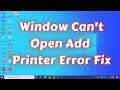 Fixed | Devices and Printers will not open or load in Windows 10,11 ✅ | SOLVED 2021