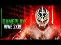 Gameplay de WWE 2K19 en Xbox One X, a tortazo limpio
