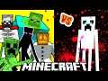 Icy Ender Creeper Vs. Mutant Monsters in Minecraft