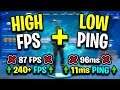 Improve FPS & Lower Ping in Fortnite By Doing This! (Not Clickbait)